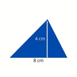 triangle with height
